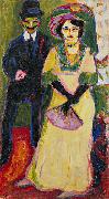 Ernst Ludwig Kirchner Dodo and her brother Germany oil painting artist